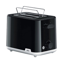 Máy nướng bánh mì Braun HT1010BK tiện lợi, nhỏ gọn, dễ sử dụng.